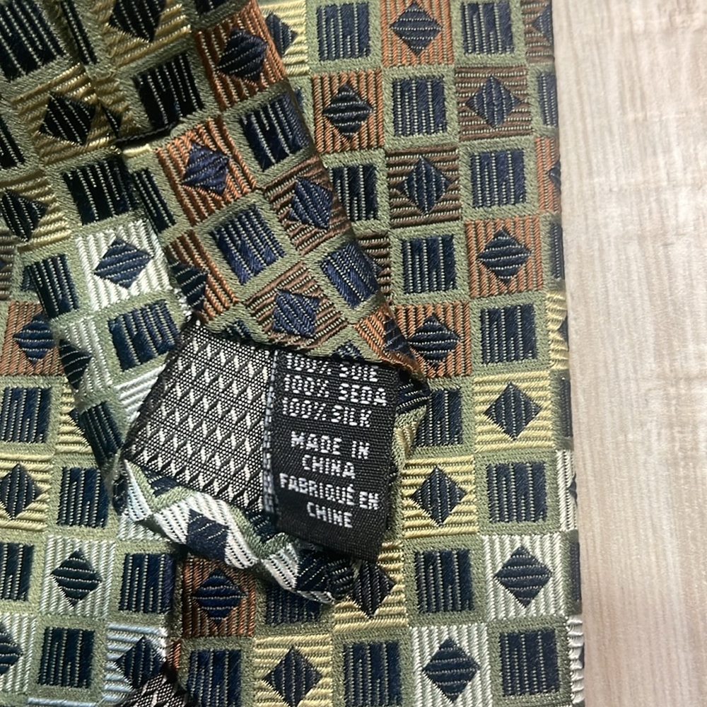 Designer Valerio Granti Pure silk tie New - Picture 4 of 7